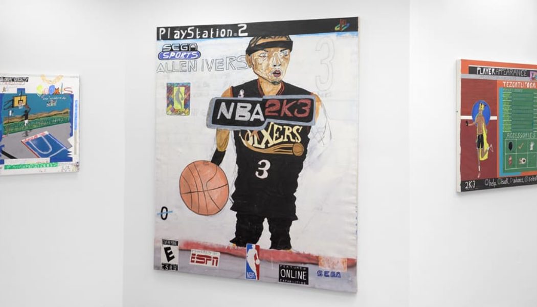 Yarrow Slaps' Distorted Celebrity Portraits Take Center Stage in New Video Game-Inspired Show