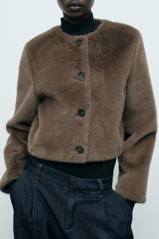 Faux Fur Jacket