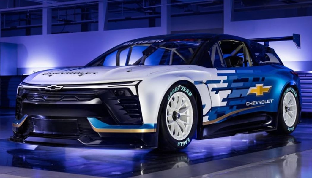Chevrolet Unleashes 1,300 HP Blazer EV.R NASCAR Prototype