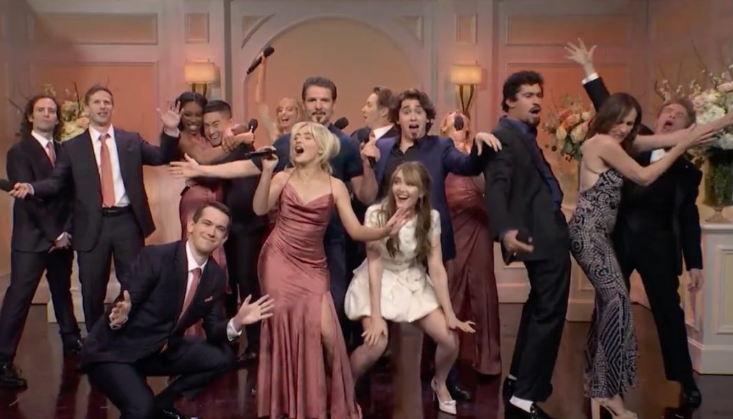 Domingo makes his return with Sabrina Carpenter, Bad Bunny, and Pedro Pascal at SNL50