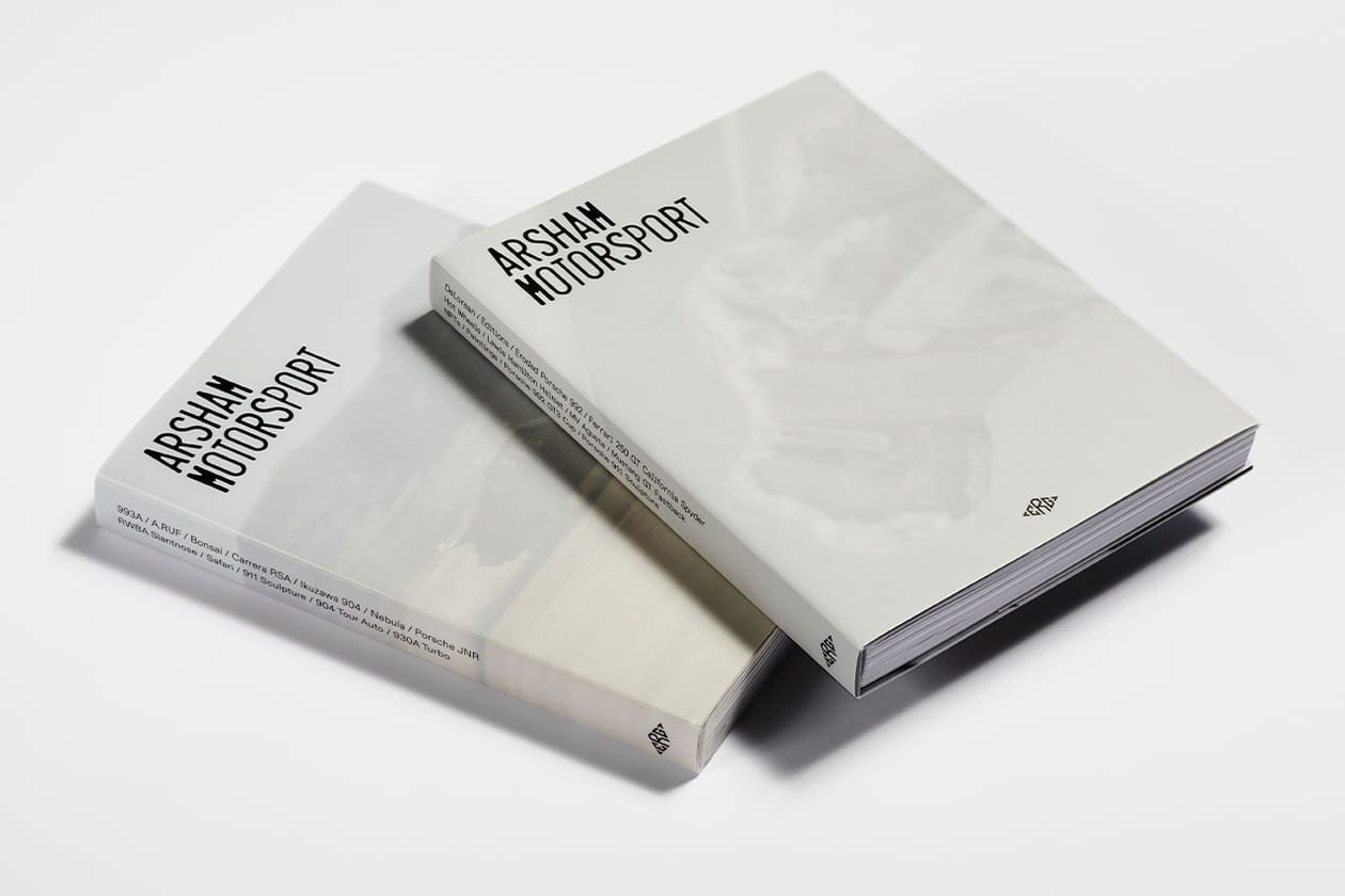 ERG x Daniel Arsham Arsham Motorsport Book Release Info