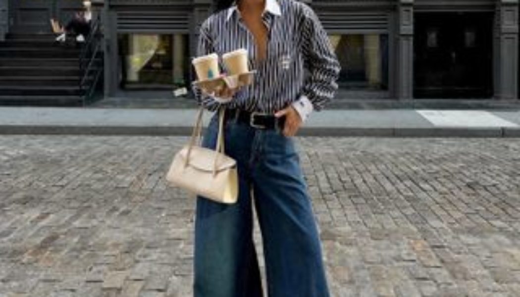 Fashion People Who Dislike Skinny Jeans Are Going for This Trending Denim Style Instead