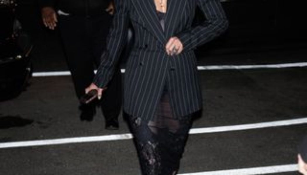 Halle Berry Just Wore the Jacket and Skirt Pairing That Can Only Be Described As Incredibly Sensual