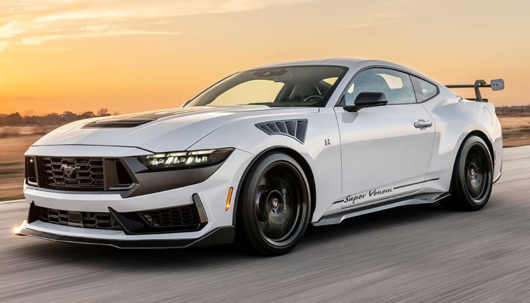 Hennessey Unleashes 850 HP SUPER VENOM Mustang