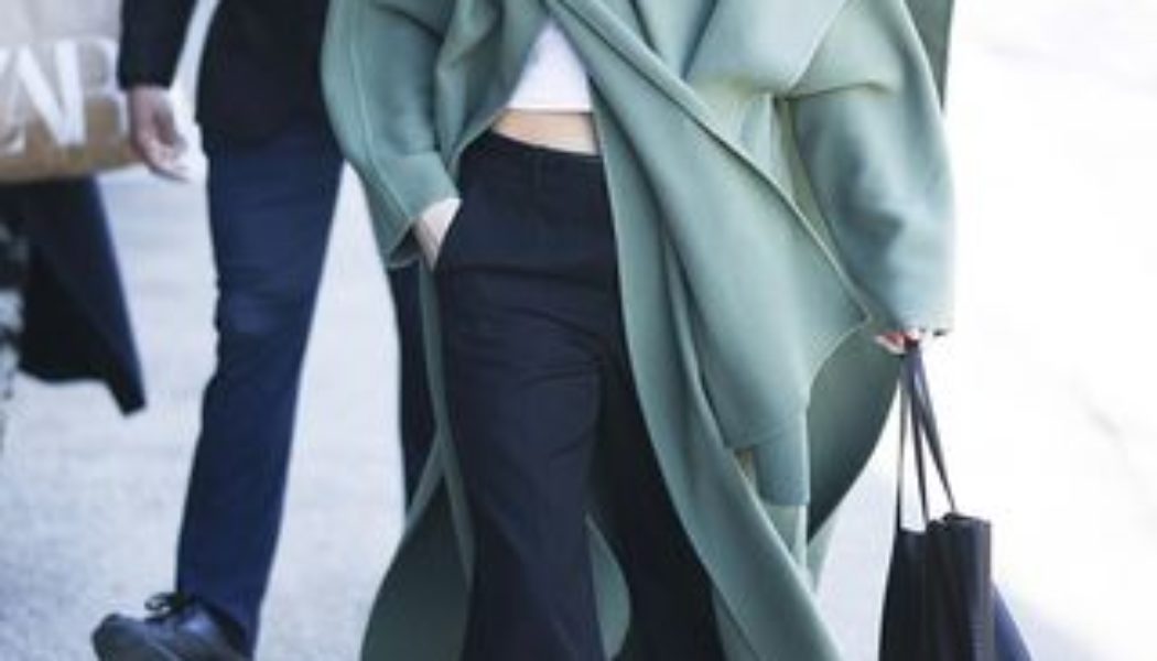 If You're Not Into Powder Pink, Kendall Jenner Just Wore a Spring Color Trend That's Equally Pretty