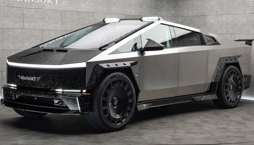 MANSORY Gives the Cybertruck an Extra Edge