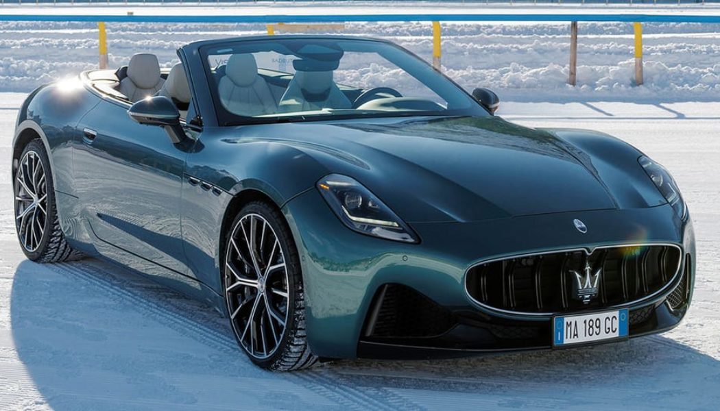 Maserati Unveils New 490 HP GranCabrio