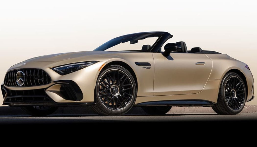 Mercedes-AMG Reveals Limited-Edition SL 63 MANUFAKTUR Golden Coast