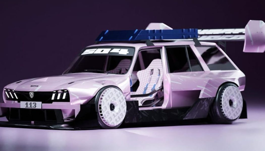 Peugeot's Design Lab Unveils Wild 504 Pikes Peak Concept