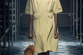 Prada's Idea of Unfinished Glamour Will Overtake Elegance This Fall