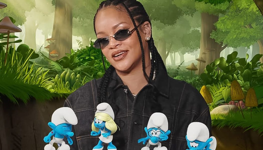 Rihanna Shows Off Her Vocals as Smurfette in the First 'Smurfs' Trailer
