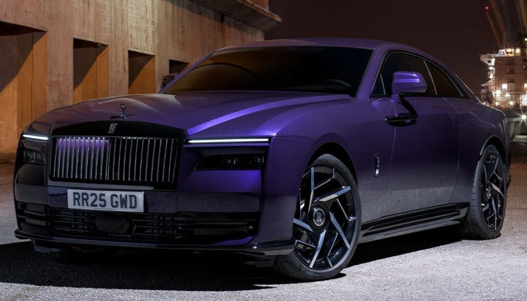 Rolls-Royce Unveils Its Most Powerful Vehicle Yet: The Black Badge Spectre