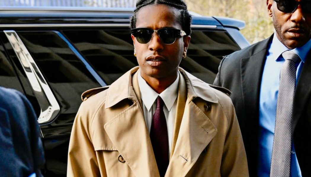 Snippet of New A$AP Rocky Song Hears Him Reference His Court Trial Fits