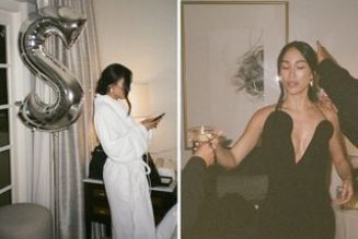 Stephanie Suganami on Her Opus Red Carpet Look