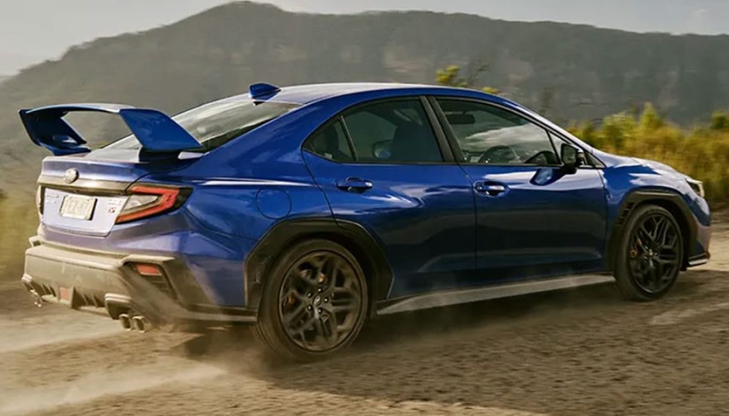 Subaru Australia Teases New WRX AWD tS Spec B