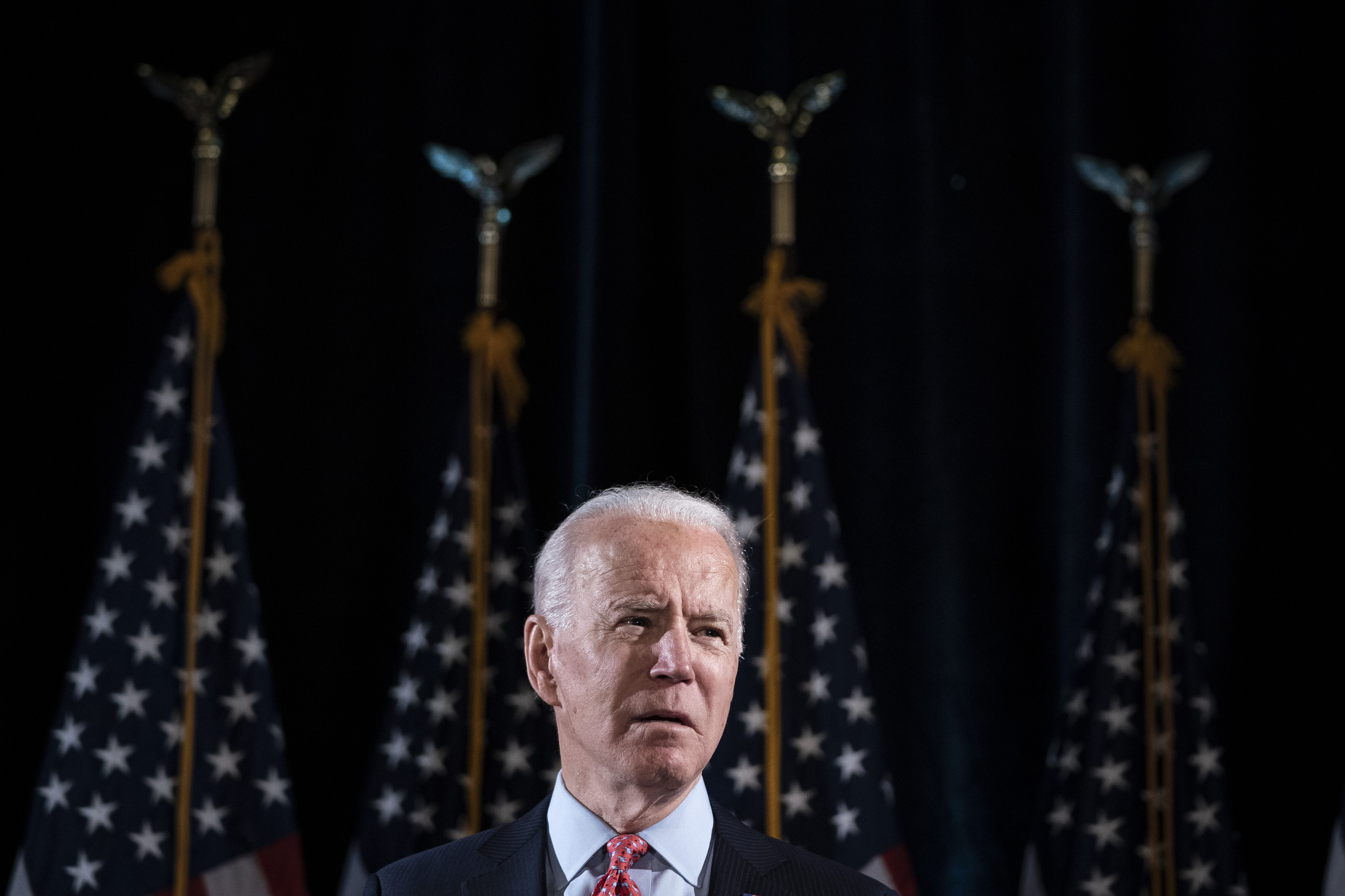 Candidate Joe Biden Delivers Remarks On Coronavirus Outbreak