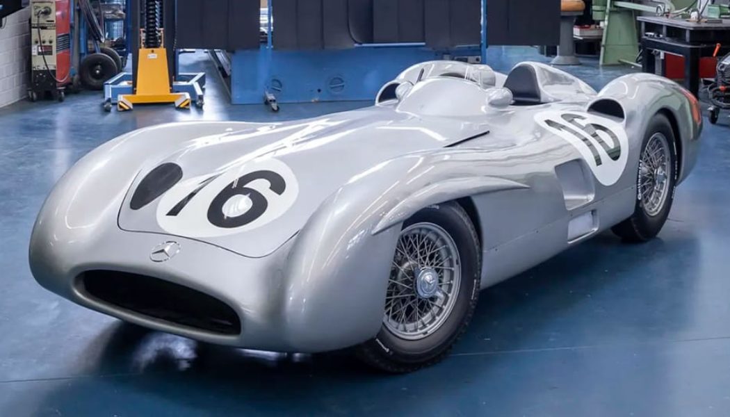 1954 Mercedes-Benz W 196 R Streamliner Fetches Over $55M USD at Auction