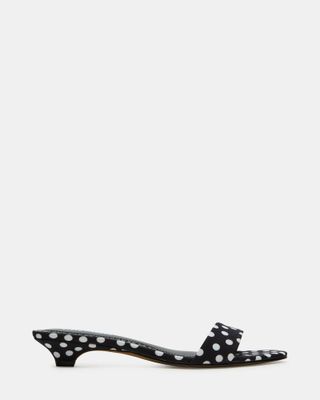 Berry Black/white Polka Dot