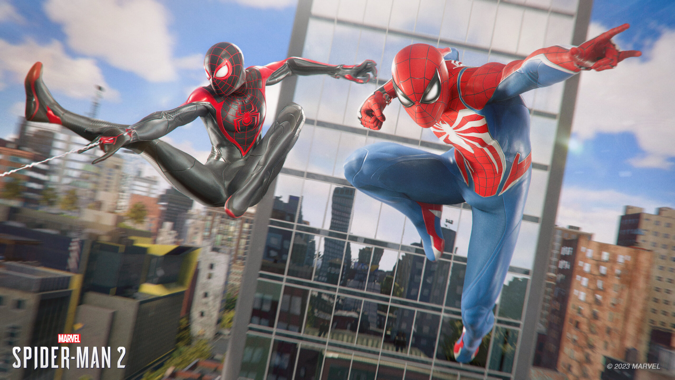 An image showing Spider-Man 2 gameplay