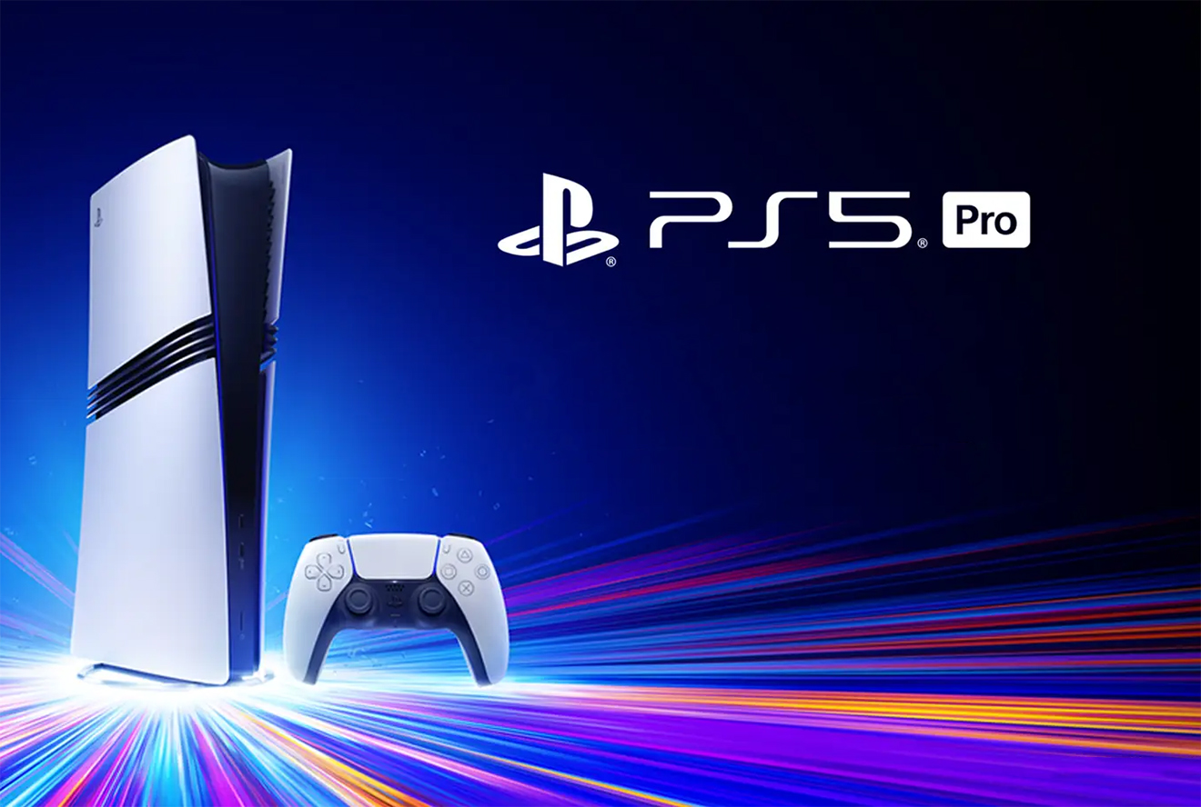 PS5 Pro console illustration