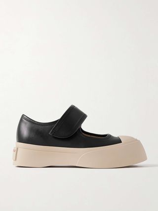 Pablo Leather Mary Jane Platform Sneakers