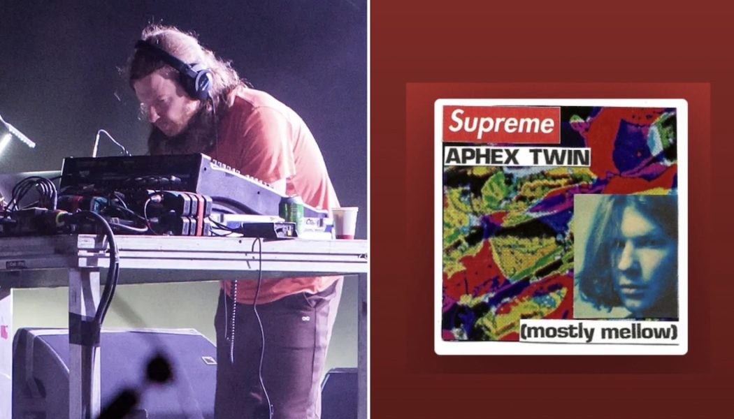 Aphex Twin curates a massive 191-song playlist for Supreme
