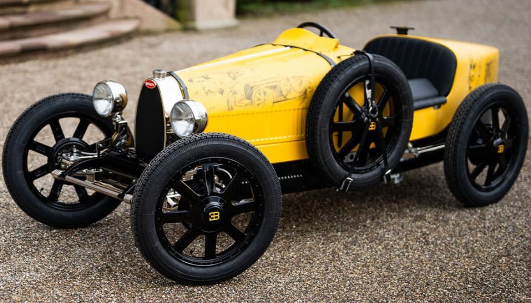 Bugatti Unveils One-of-One Bugatti Baby II with Hedley Studios