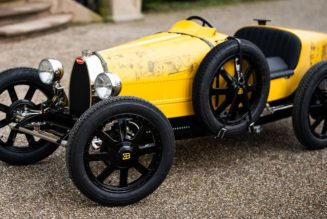 Bugatti Unveils One-of-One Bugatti Baby II with Hedley Studios