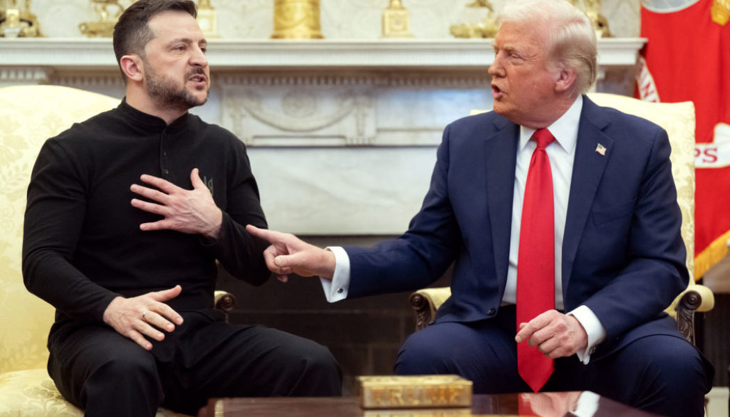 Comrade Donald Trump Throws Temper Tantrum In Oval Office After President Zelenskyy Owns Him During Meeting