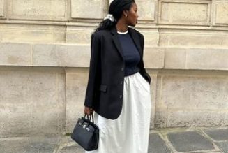 Fashion People Wear These Flats With Skirts to Look Chic