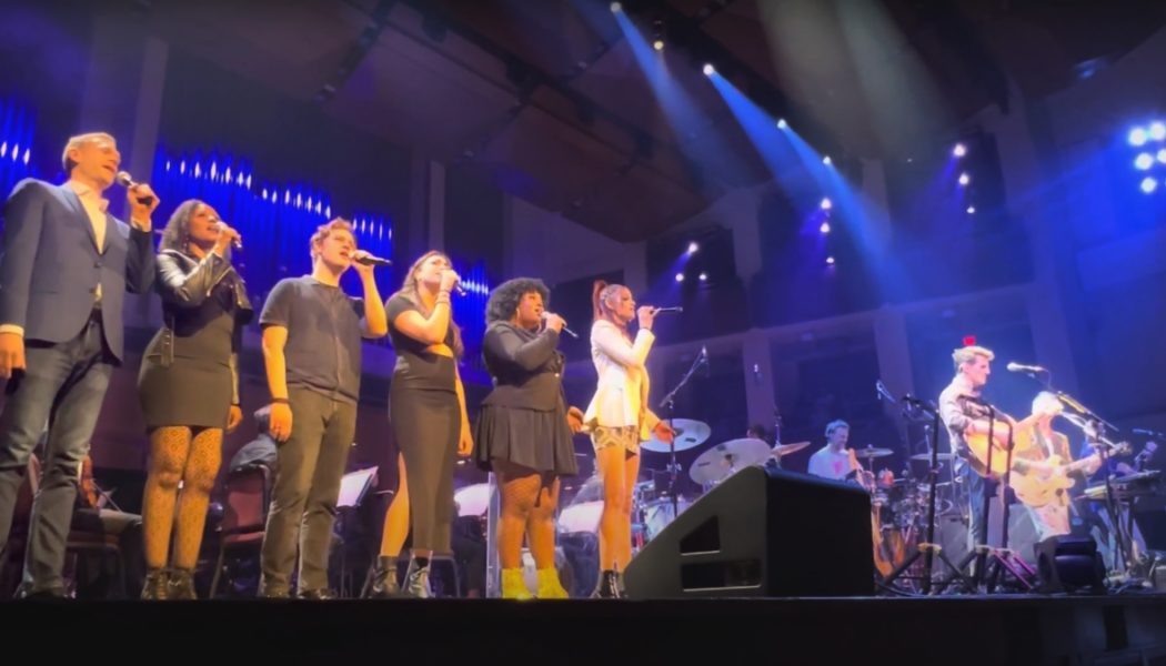 Guster performs with cast of Finn at Kennedy Center after musical’s cancelation