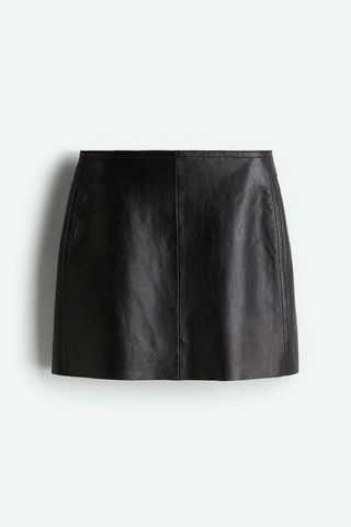Leather Mini Skirt