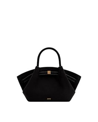 Jw Pei Women's Hana Mini Faux Suede Tote Bag - Black