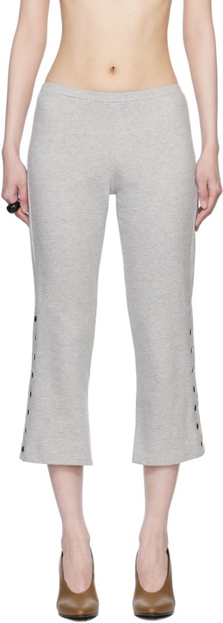 Gray Gemma Capris Lounge Pants