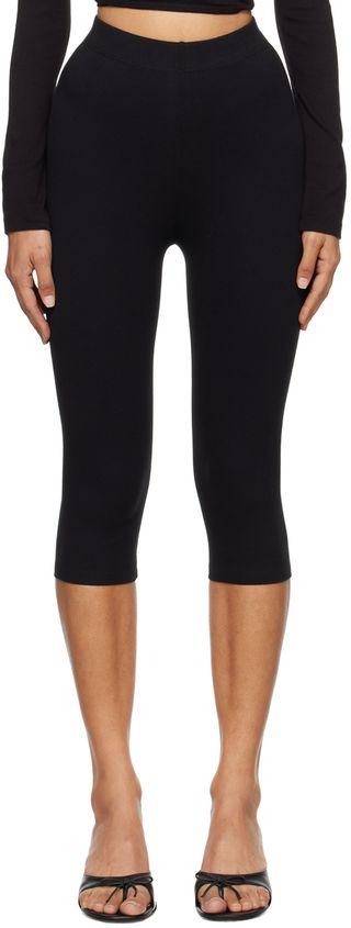 Black Capri Leggings