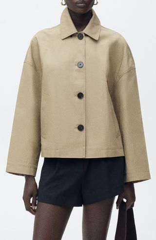 Collared Cotton Jacket