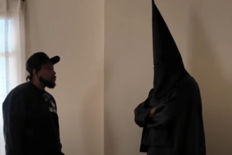 Kanye West AKA Ye Wore All-Black KKK Hood Fit & Swastika Chain In Bizarre DJ Akademiks Interview