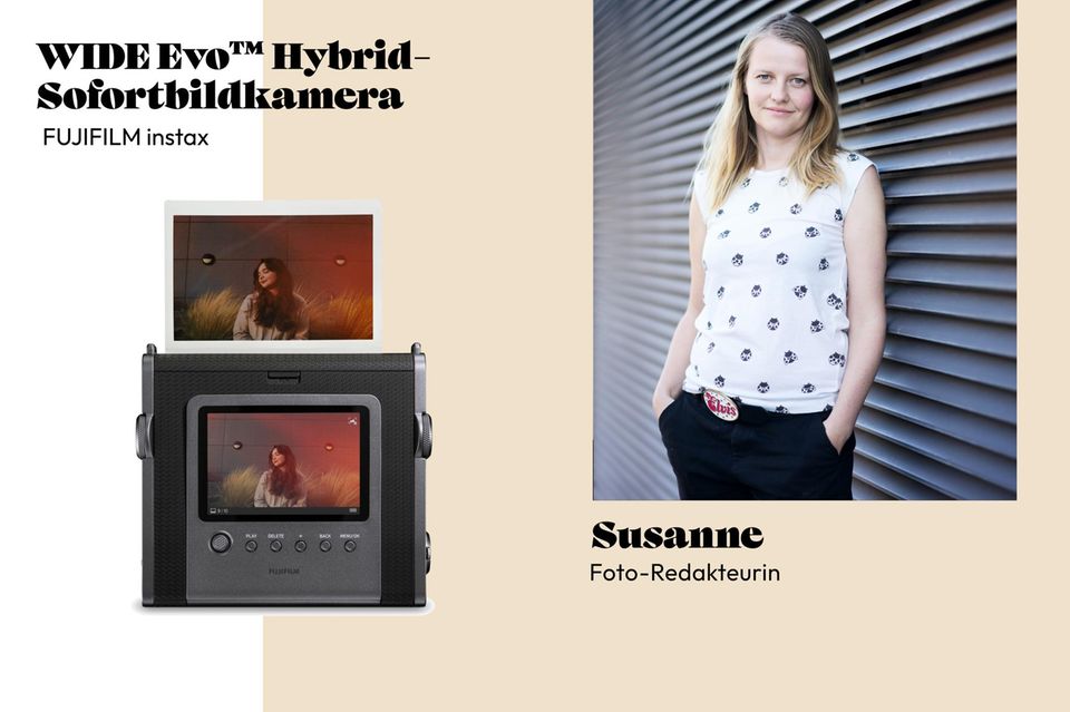 We try, before you buy: Sofortbildkamera instax WIDE Evo