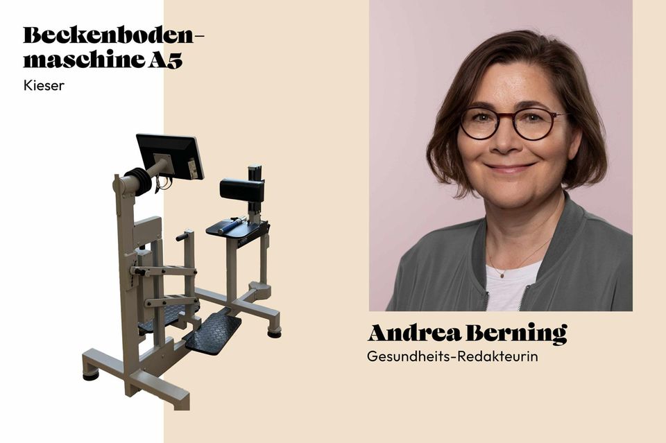 We try before you buy: Beckenbodenmaschine A5 Kieser