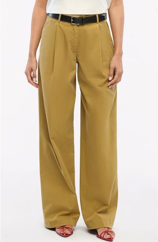 Relaxed Wide Leg Pant