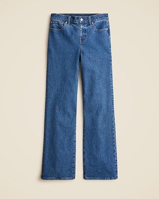 Lower-Rise Full-Length Slim-Wide Jean