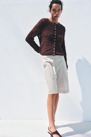 Zw Collection Pleated Shorts