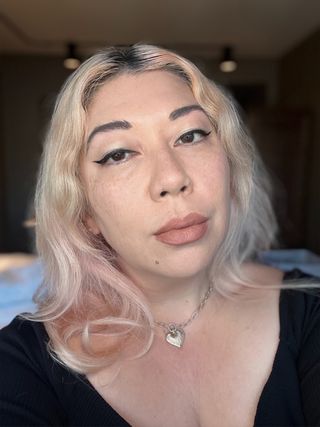 Marie Lodi Wearing MAC Yash