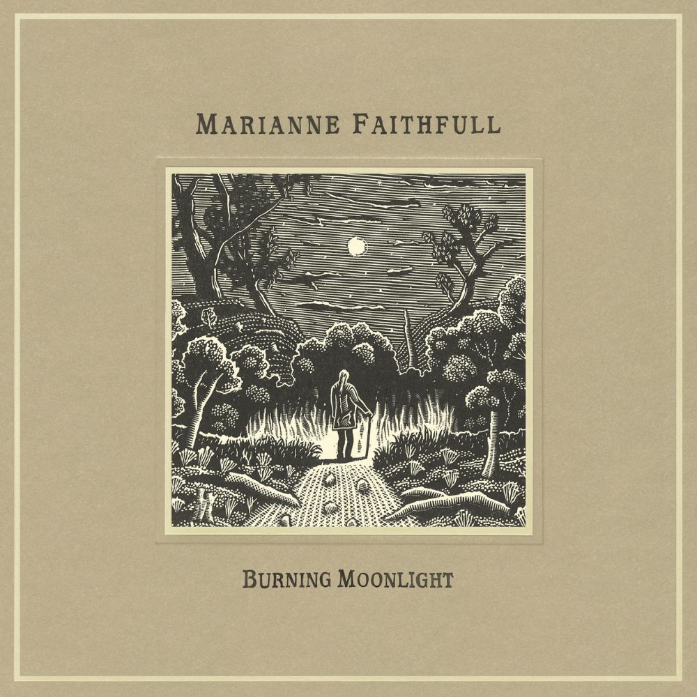 Marianne Faithfull Burning Moonlight EP Artwork Posthumous Release