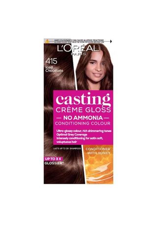 Casting Creme 415 Iced Choco Brown Semi Permanent Hair Dye