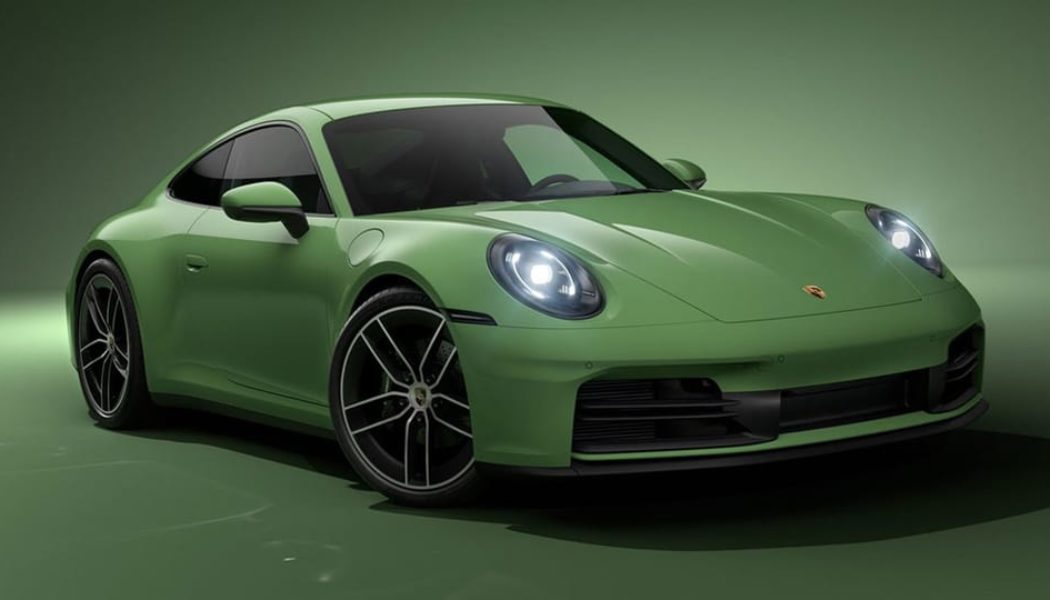 Sean Wotherspoon's "Ashleygreen" Joins Porsche's Paint to Sample Program