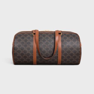 Gym Bag in Triomphe Canvas & Calfskin