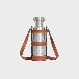 Water Bottle in Steel With Triomphe All-Over Print