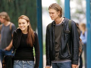 a photo of Lindsay Lohan and Chad Michael Murray in Freaky Friday