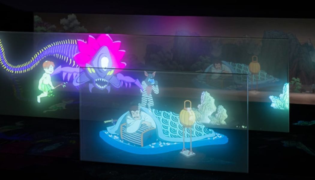 The Ghosts of Ho Tzu Nyen's 'Three Stories' Take Over Kiang Malingue